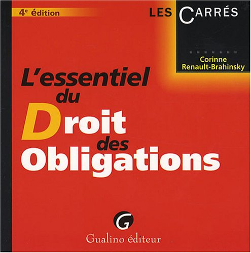 L'essentiel du droit des obligations