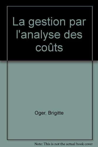 la gestion par l'analyse des coûts