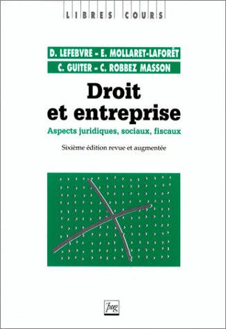 droit et entreprise, 6e édition