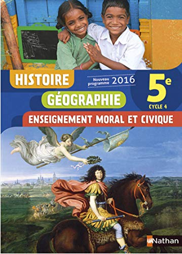 Histoire, géographie, enseignement moral et civique : 5e, cycle 4 : nouveau programme 2016