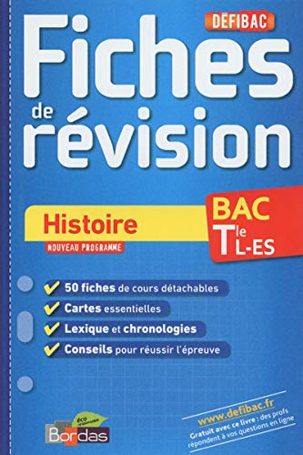 Histoire, terminale L-ES : fiches de révision