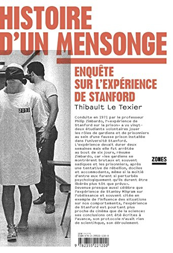 Histoire d'un mensonge : enquête sur l'expérience de Stanford