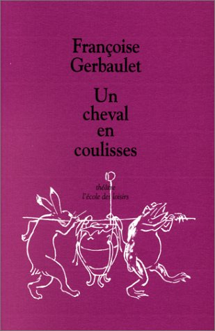 Un cheval en coulisse