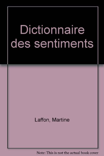 Dictionnaire des sentiments