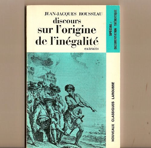 Discours sur l'origine de l'inégalité