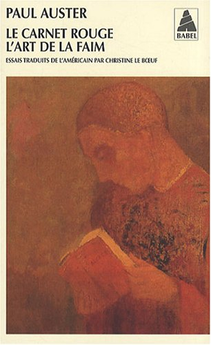 Le carnet rouge. L'art de la faim