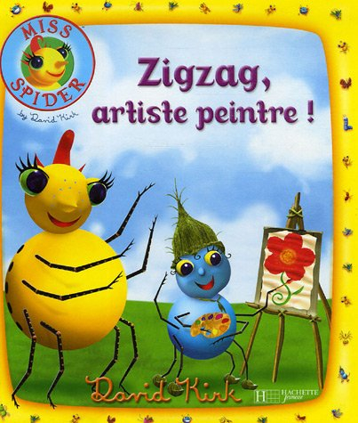 Miss Spider. Zigzag, artiste peintre !