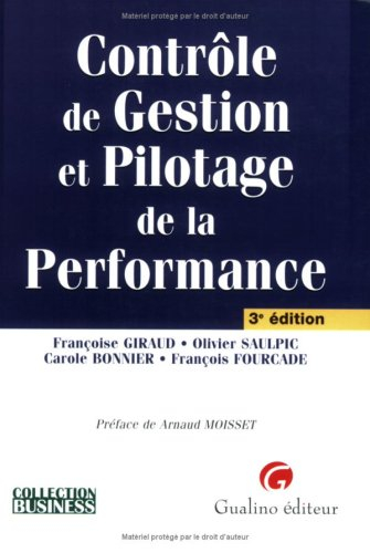 Contrôle de gestion et pilotage de la performance