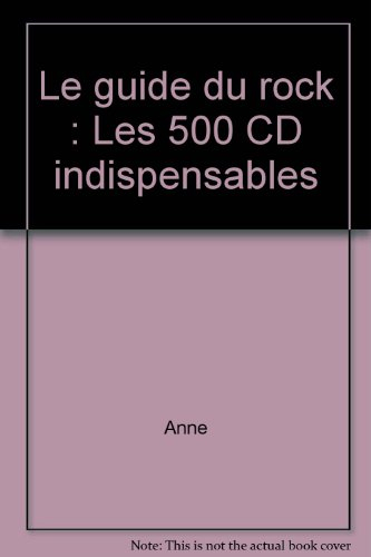 Le Guide du rock