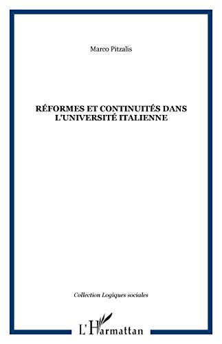 Réformes et continuités dans l'université italienne