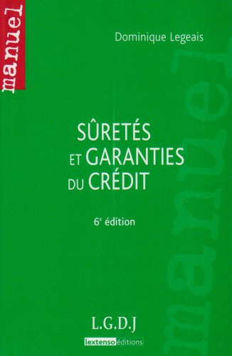 Sûretés et garanties du crédit