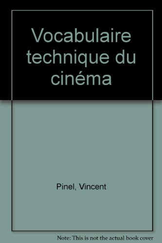 Vocabulaire technique du cinéma