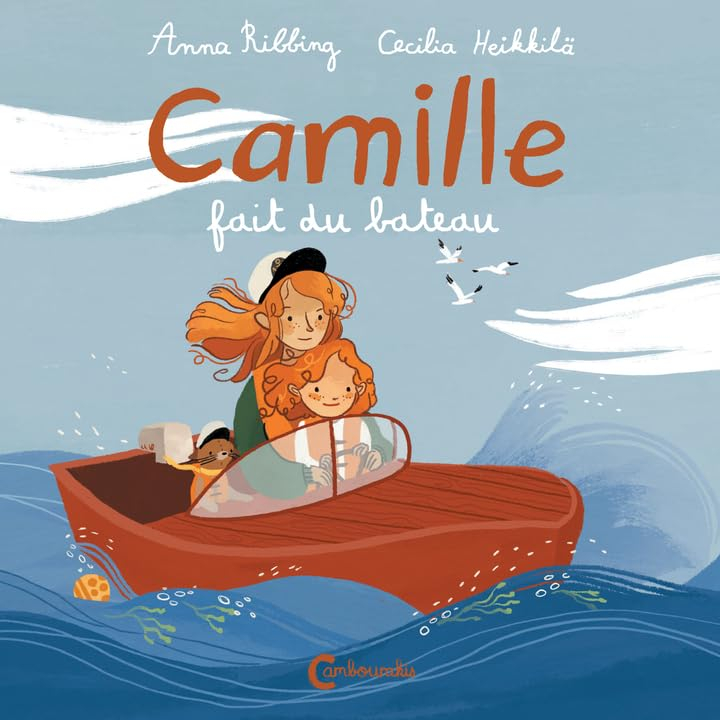 Camille fait du bateau