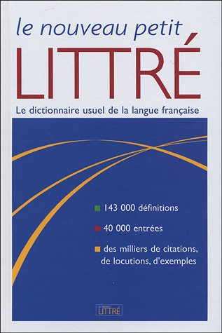 Le nouveau petit Littré : nouvelle édition du Petit Littré d'Emile Littré et Amédée Beaujean