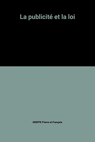 la publicité et la loi