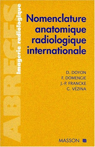 Nomenclature anatomique internationale