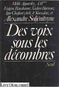 des voix sous les décombres