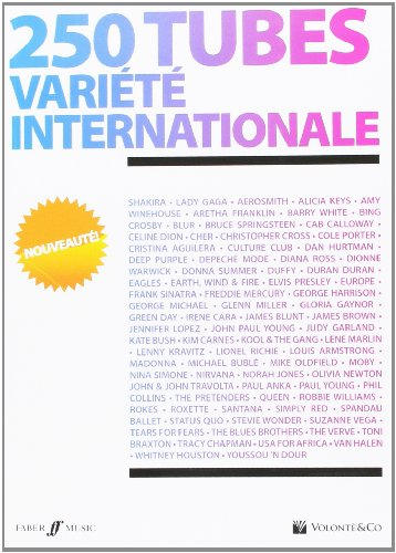 250 Tubes Variete Internationale paroles et accords