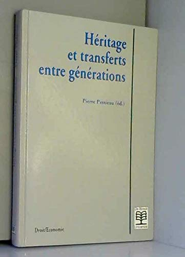 Héritage et transferts entre générations