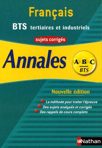 Français BTS tertiaires et industriels