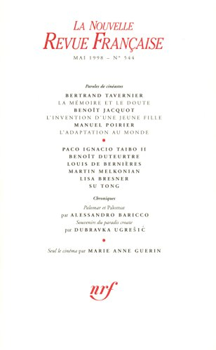 Nouvelle revue française, n° 544