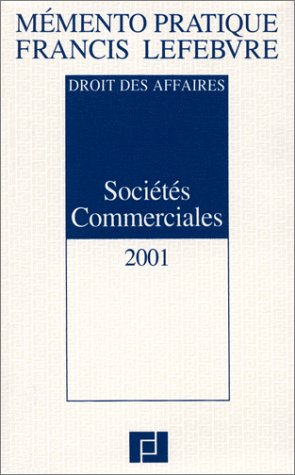 mémento sociétés commarciales