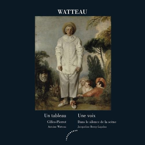 Un tableau, une voix. Dans le silence de la scène