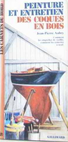 peinture et entretien des coques en bois