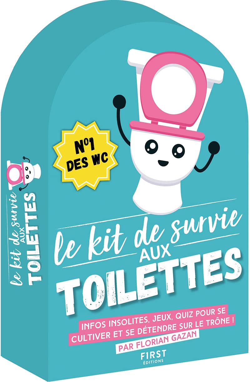 Le kit de survie aux toilettes : infos insolites, jeux, quiz pour se cultiver et se détendre sur le 