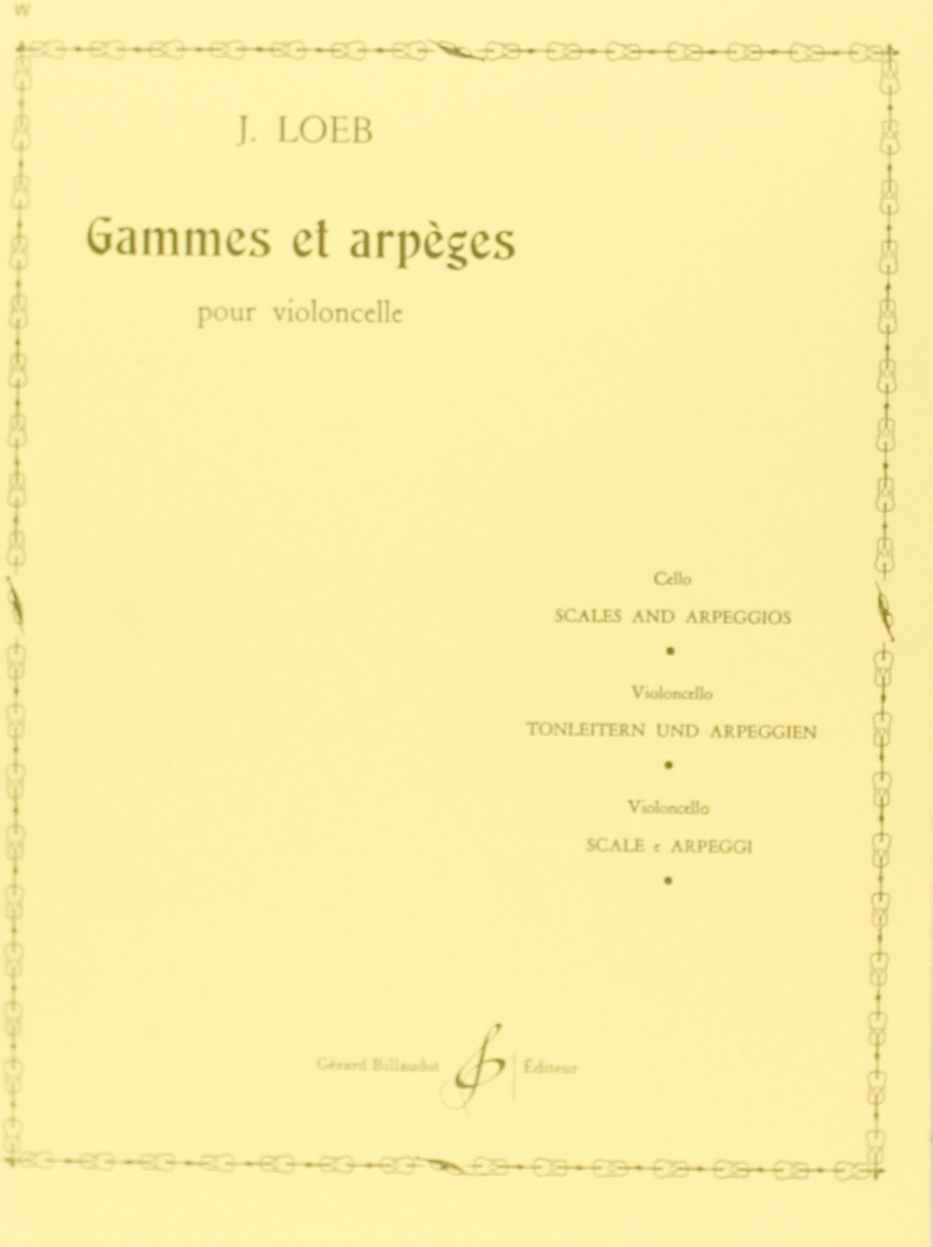 Gammes et Arpeges