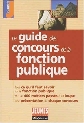 le guide des concours de la fonction publique