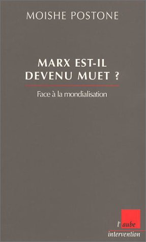 Marx face à la mondialisation