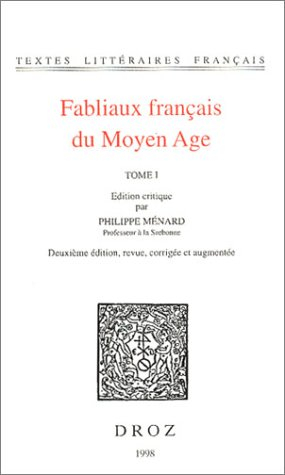 fabliaux français du moyen-age, tome i