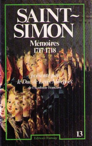 mémoires tome 13 1717 1718