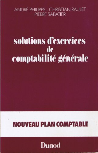 solutions d'exercices du cours de comptabilité générale
