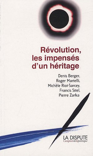Révolution, les impensés d'un héritage