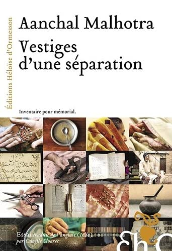 Vestiges d'une séparation : inventaire pour mémorial : essai