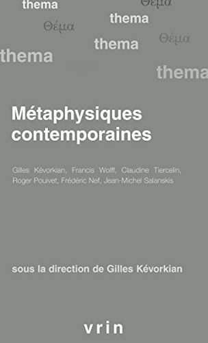 Métaphysiques contemporaines