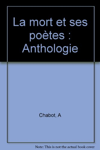 La Mort et ses poètes