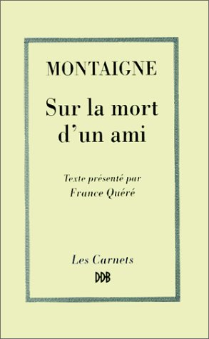Sur la mort d'un ami