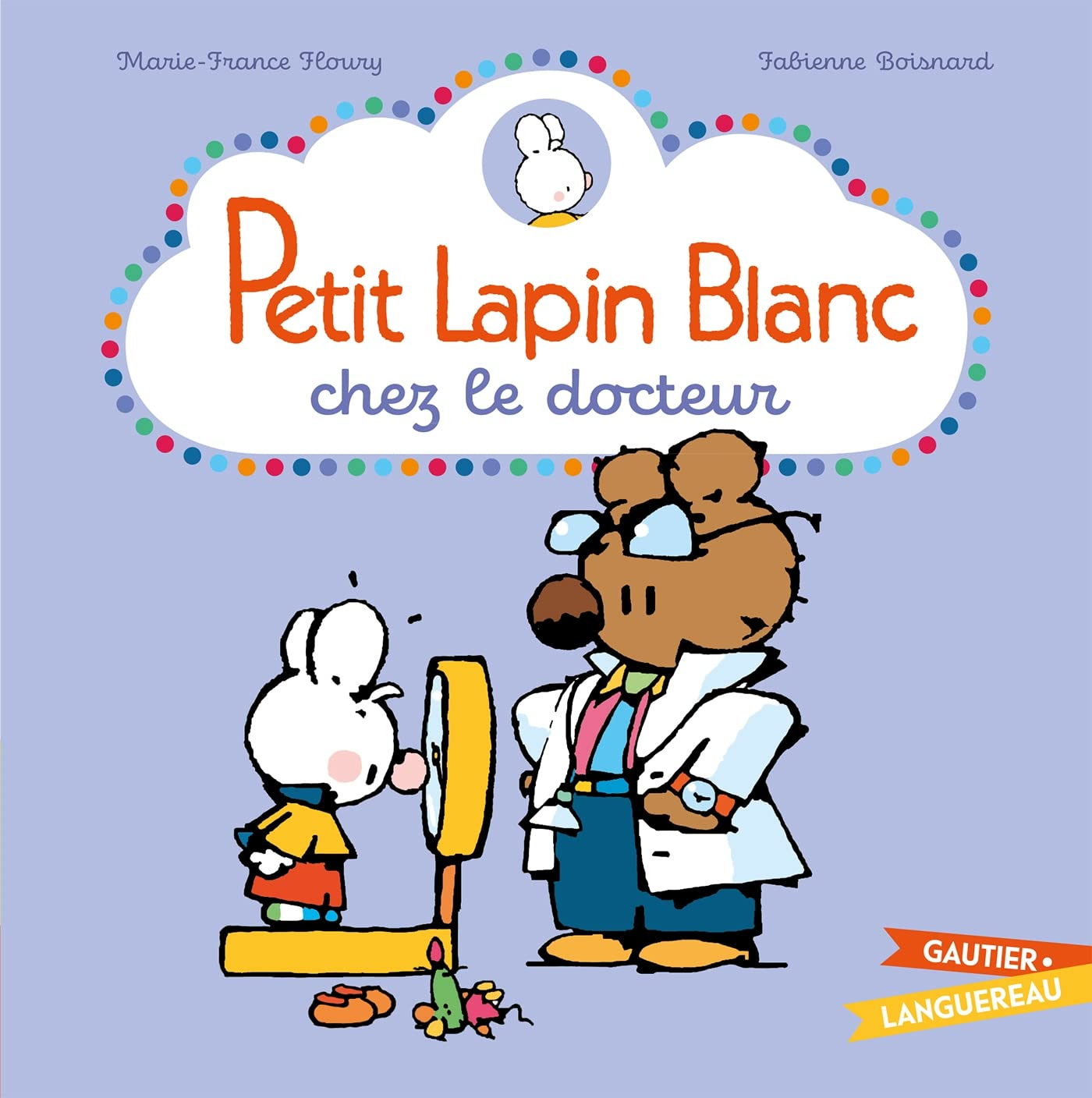 Petit Lapin blanc chez le docteur