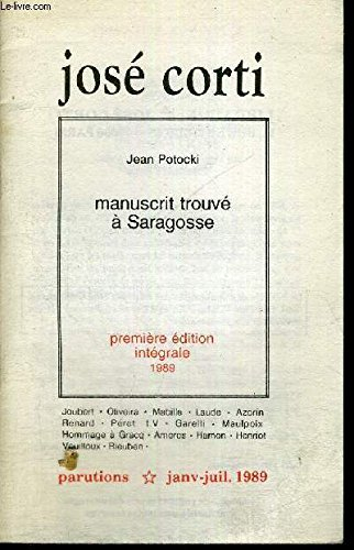 manuscrit trouvé à saragosse