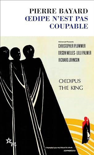 Oedipe n'est pas coupable. Lettre de Jean-Philippe Toussaint à l'auteur