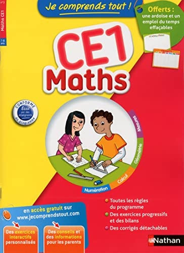 Je comprends tout ! Maths CE1, 7-8 ans