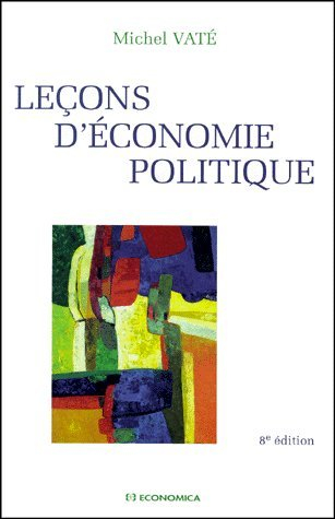 Leçons d'économie politique