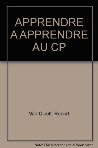 Apprendre à apprendre, CP : cycle 2, 2e année