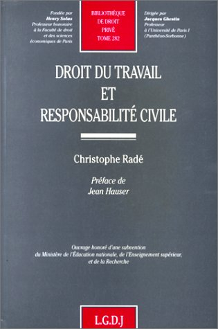 Droit du travail et responsabilité civile