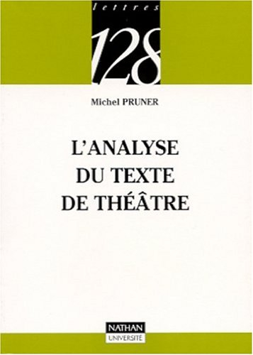L'analyse du texte de théâtre