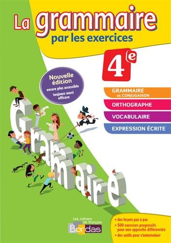 la grammaire par les exercices 4e : version corrigée réservée aux enseignants - edition 2014