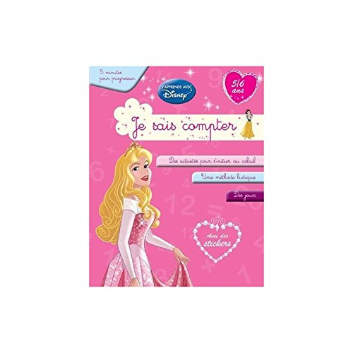 Je sais compter, 5-6 ans : Princesses